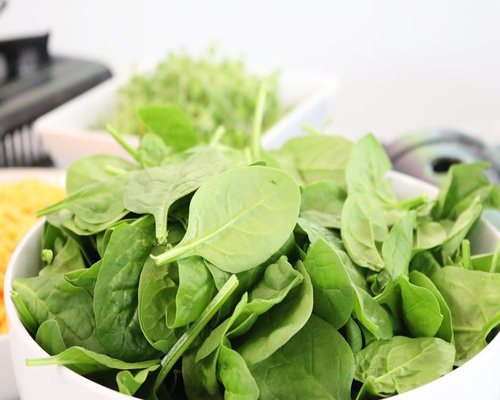 Fresh green salad bowl